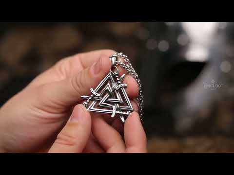 Valknut Sword Necklace