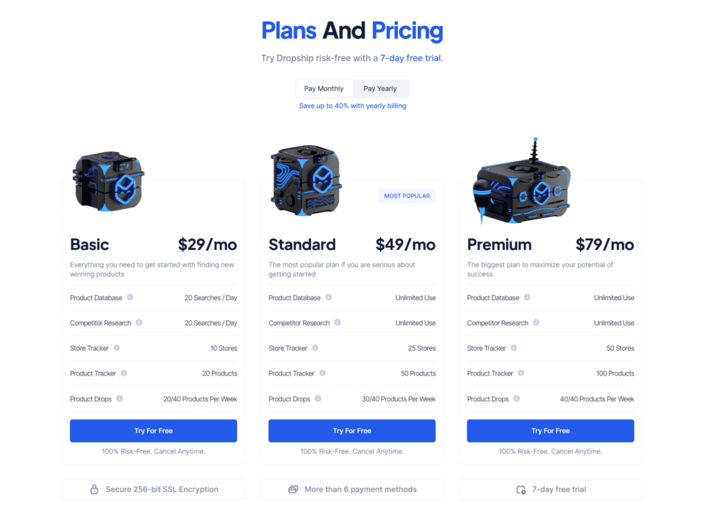 Dropship pricing