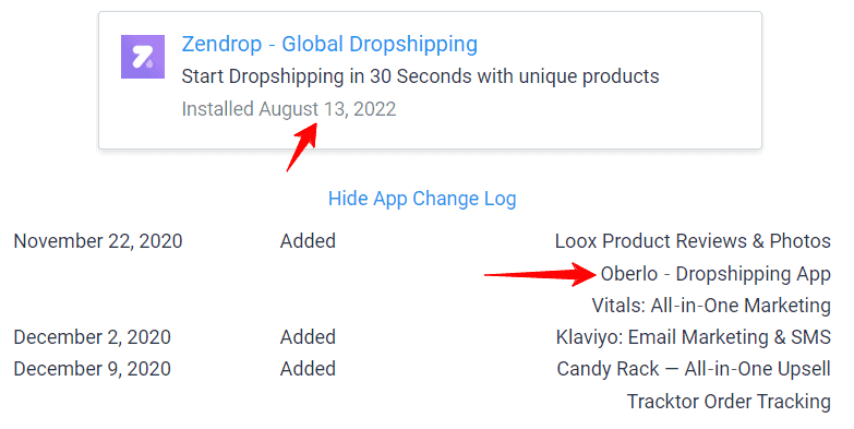 Pillow Slides using a dropshipping app