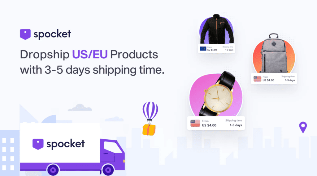 Spocket fast US/EU shipping