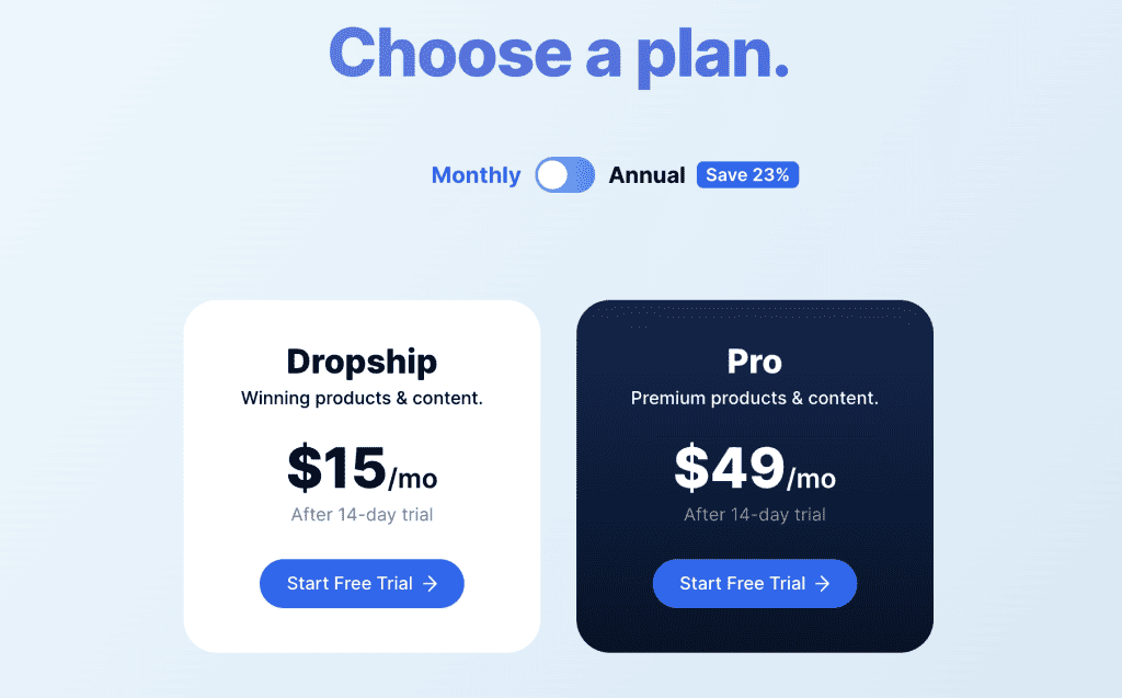 Pricing of Thieve.co