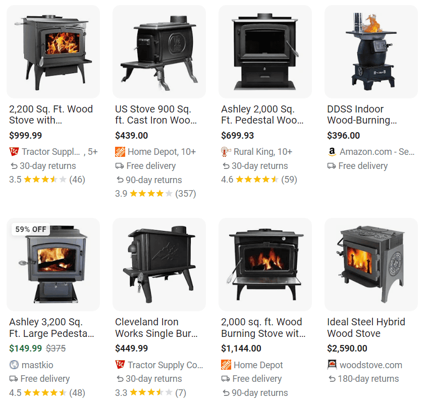 Wood stoves